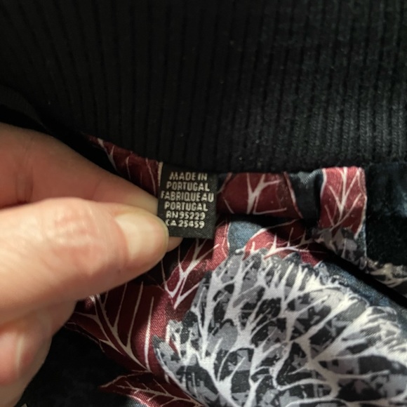 Ted Baker London Blue Velvet Bomber Jacket Size 6 - Picture 6 of 14